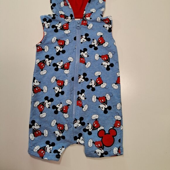 Disney Baby Mickey Mouse Hooded Romper - Picture 3 of 10